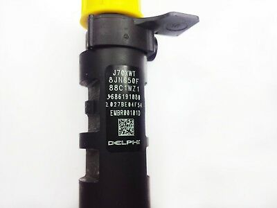 thumbnail image 2 of Delphi Diesel Fuel Injector For Peugeot 3008 308 CC SW 407 5008 2.0 HDi - Part 9M5Q9F593BA, 1980L3, EMBR00101D (Refurbished) 2 of 6